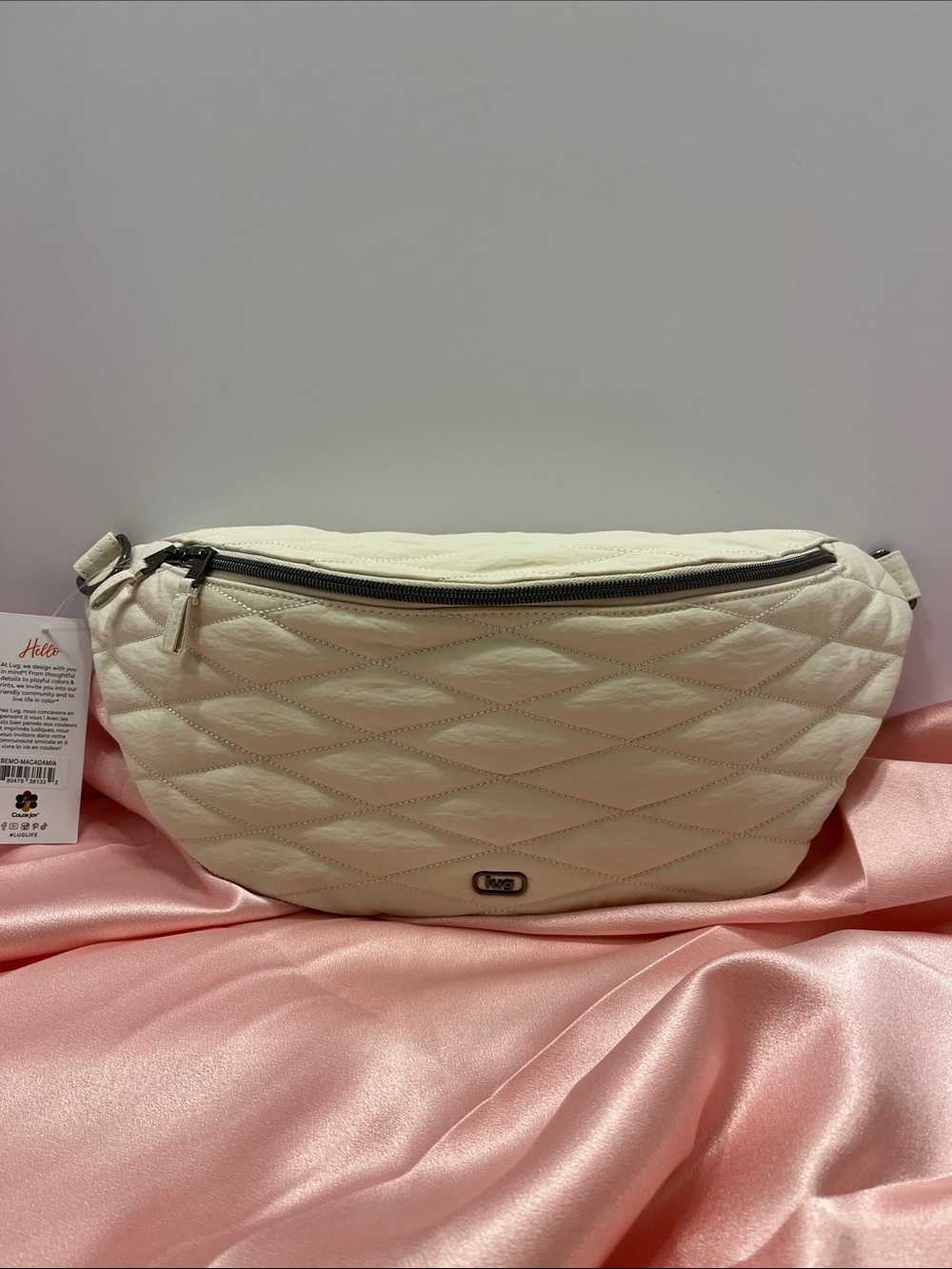 LUG - Bemo CloudGo Sling Bag in Macadamia